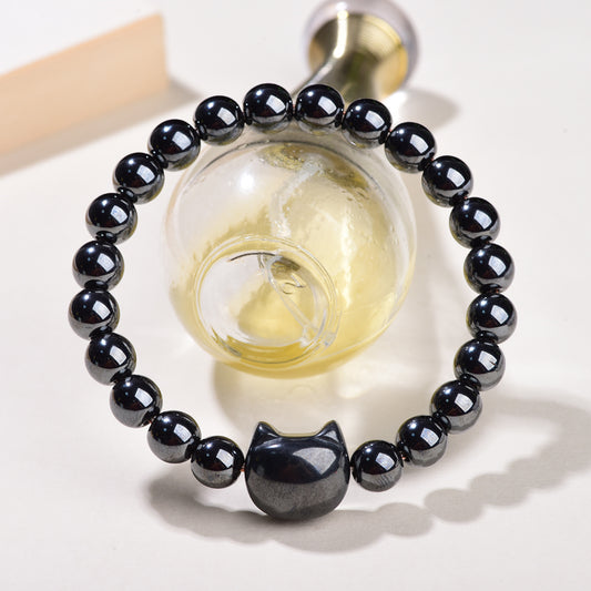 Money Attraction Cat Bracelet - Perfect Gifts For Women(Hematite)