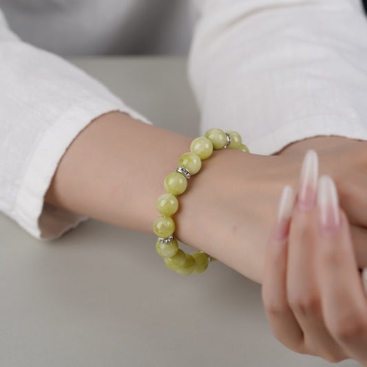 Jade Serenity Bracelet - Ancient Wisdom Collection