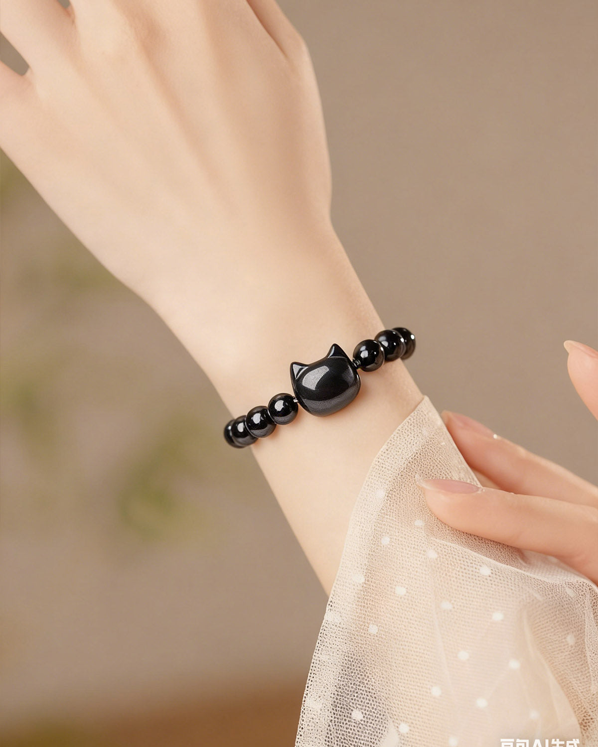 Money Attraction Cat Bracelet