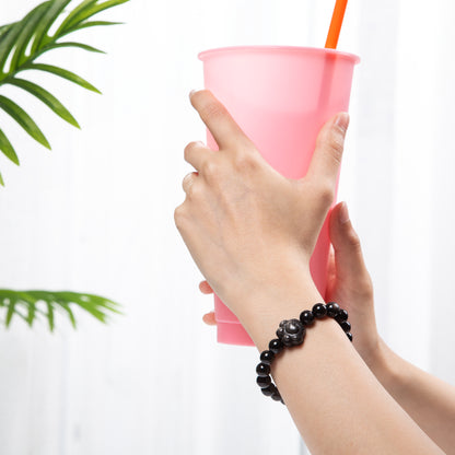 Money Attraction Cat Bracelet - Perfect Gifts For Women (Obsidian Paw)