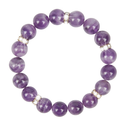 Amethyst Healing Bracelet - Serenity &amp; Clarity Collection