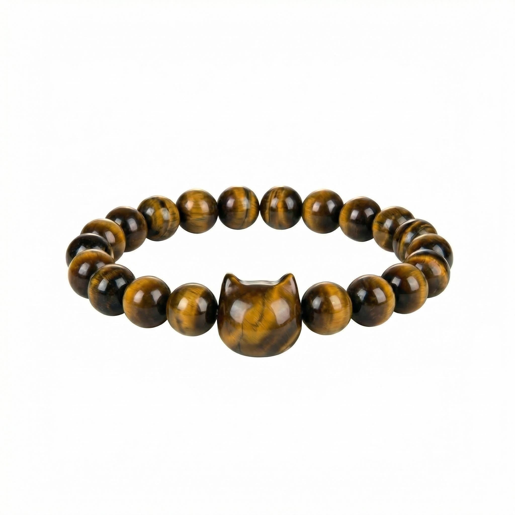 Money Attraction Cat Bracelet - Perfect Gifts For Women (Tiger's Eye)