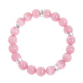 Pink Cat's Eye Healing Bracelet - Heart Healing Collection