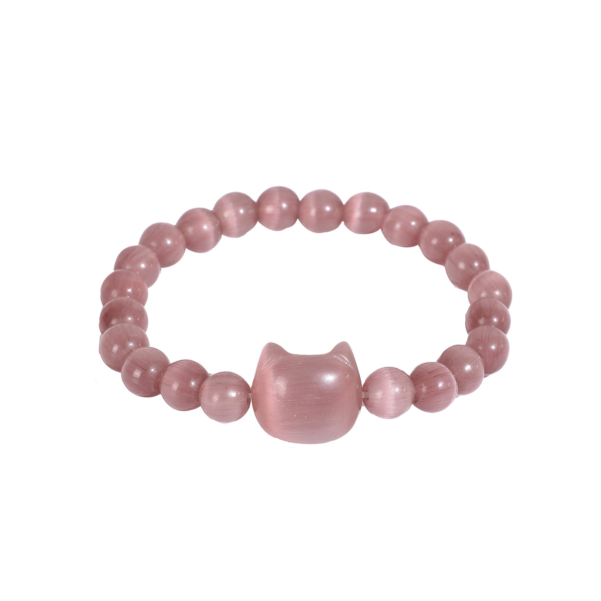 Money Attraction Cat Bracelet - Perfect Gifts For Women (Light Purple Cat Eye)