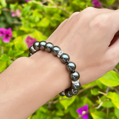 Hematite Healing Bracelet - Emotional Balance Collection