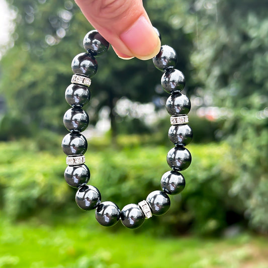 Hematite Healing Bracelet - Emotional Balance Collection