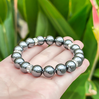 Hematite Healing Bracelet - Emotional Balance Collection