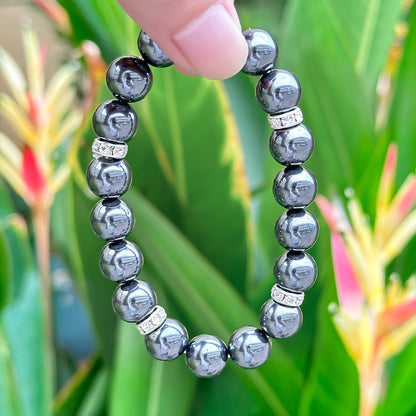 Hematite Healing Bracelet - Emotional Balance Collection