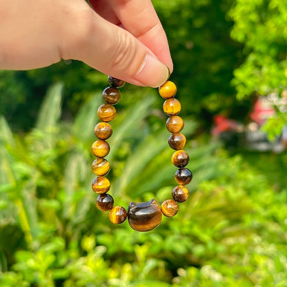 Money Attraction Cat Bracelet - Perfect Gifts For Women (Tiger's Eye)