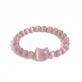 Money Attraction Cat Bracelet - Perfect Gifts For Women (Light Purple Cat Eye)